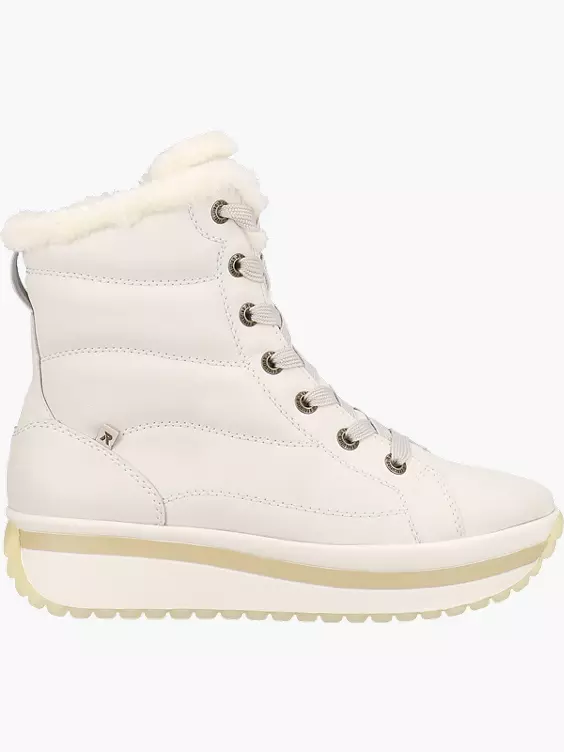 Damen Schnürstiefel in weiß