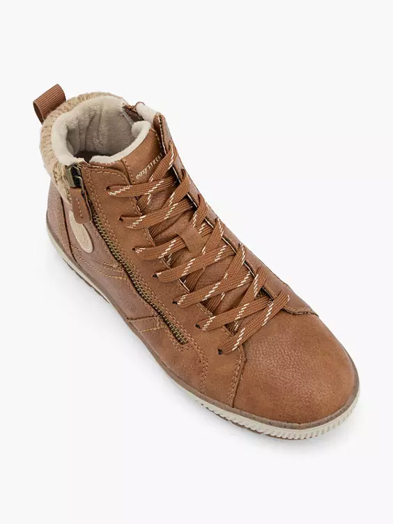Easy Street Komfort Schnürboots in beige