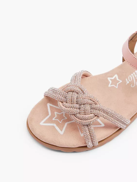 TOM TAILOR Sandale in rosegold