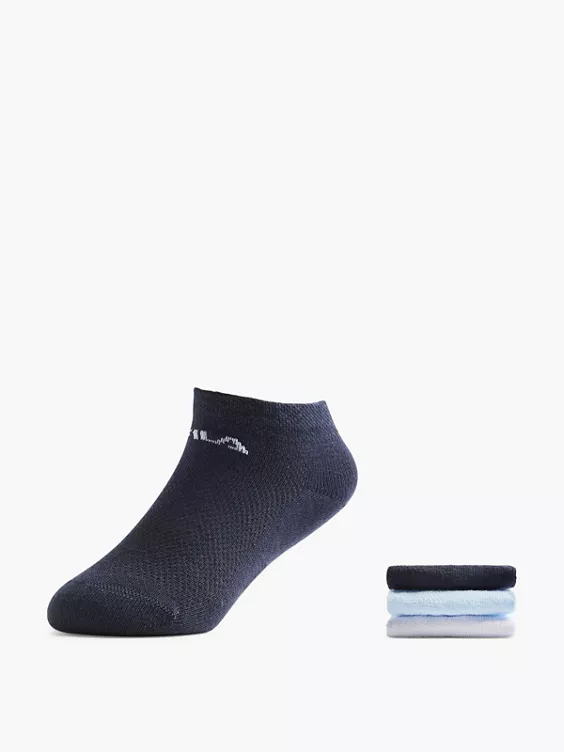 FILA 3er Pack Sneakersocken in blau