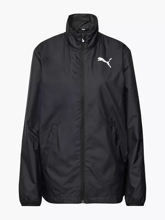 PUMA Trainingsjacke in schwarz