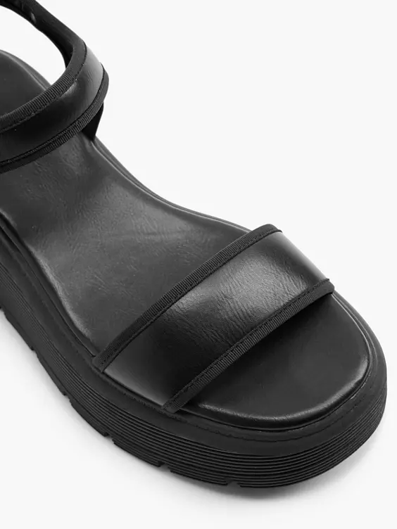 Catwalk Sandalette in schwarz