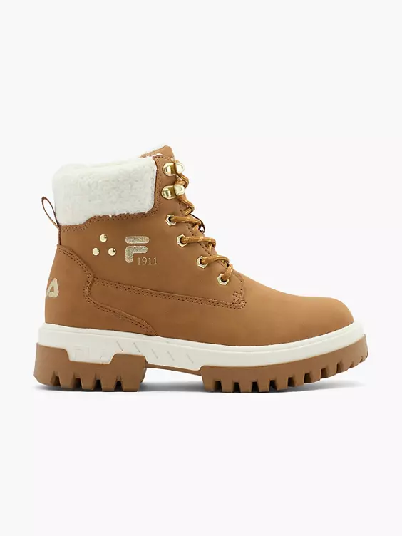 FILA Schnürboots in cognac