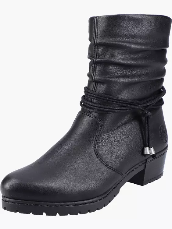 Rieker Damen Stiefeletten in schwarz