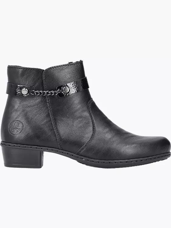 Rieker Damen Stiefeletten in schwarz