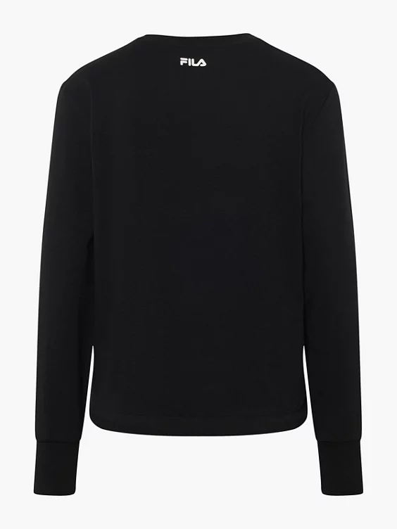 FILA Sweatshirt in schwarz
