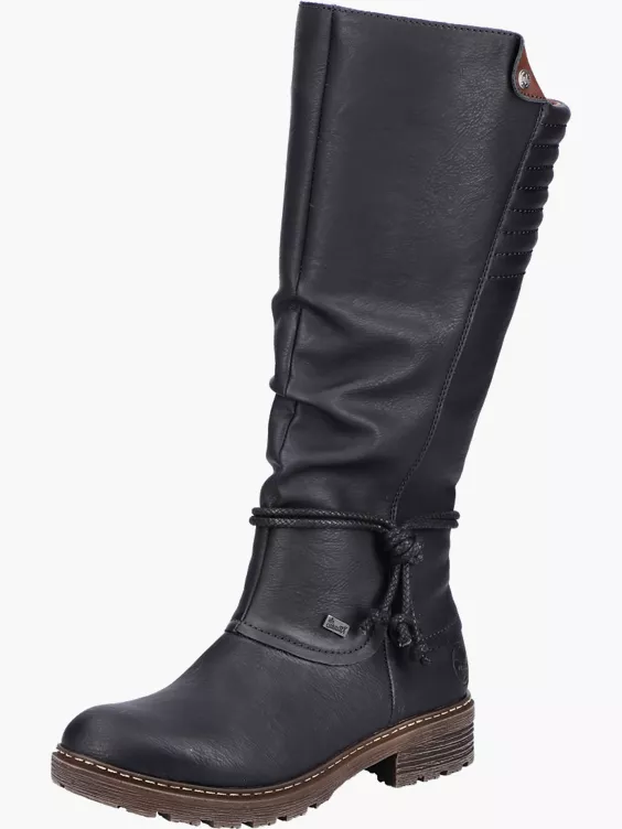 Rieker Damen Hochschaftstiefel in schwarz