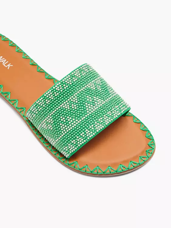 Catwalk Pantolette in grün