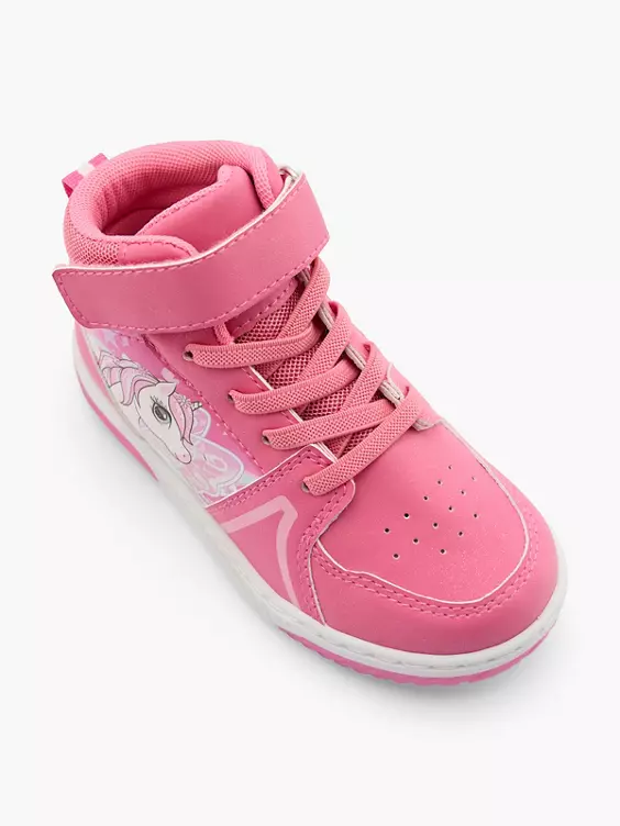 Graceland Hoher Sneaker - mit Licht in fuchsia