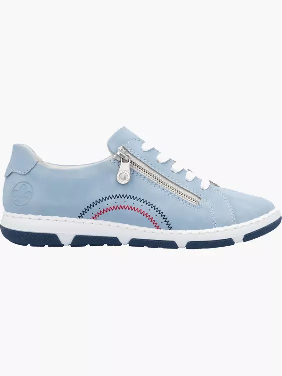 Rieker Damen Schnürschuhe in blau