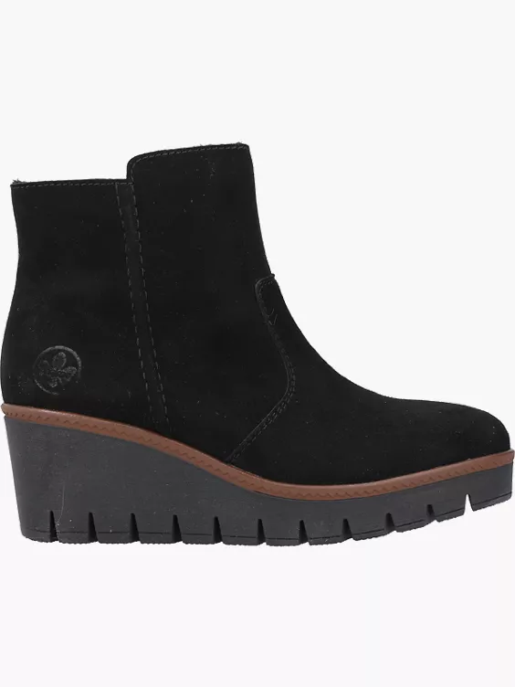 Rieker Damen Kurzstiefel in schwarz