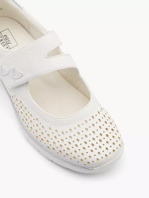 Easy Street Komfort Slipper in weiß