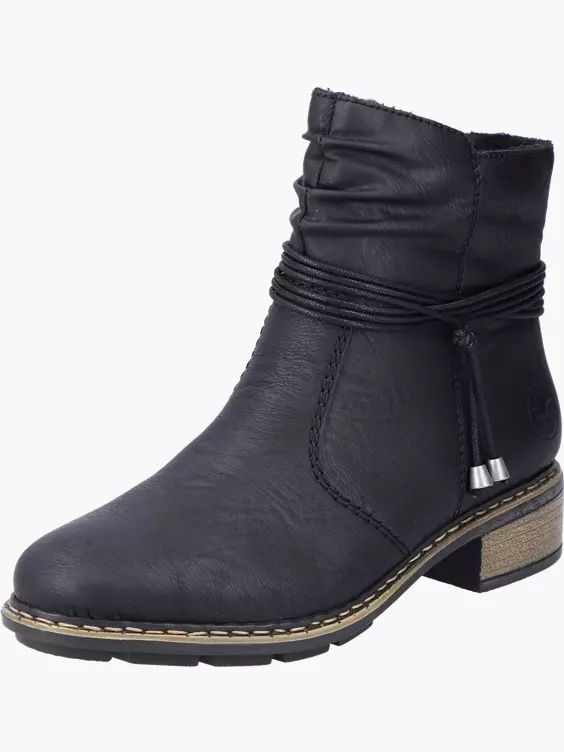 Rieker Damen Kurzstiefel in schwarz