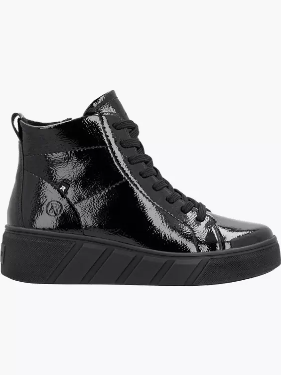 Damen Sneaker High in schwarz