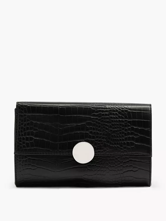 Catwalk Clutch in schwarz