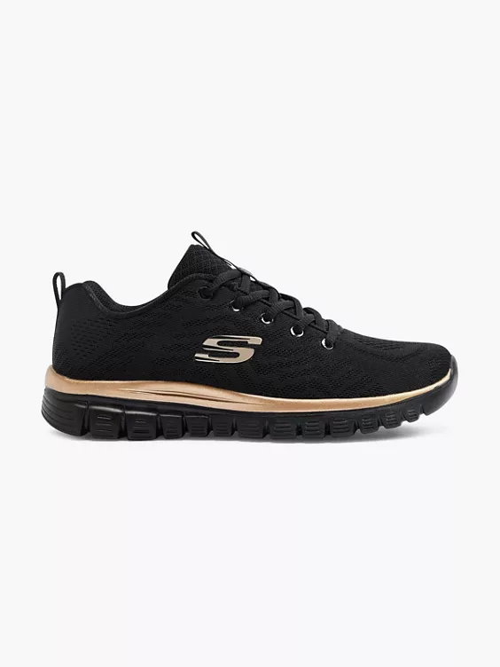 Skechers Sneaker GRACEFUL in schwarz