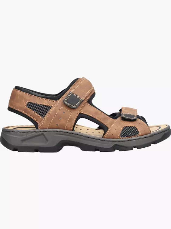 Rieker Herren Trekkingsandalen in braun
