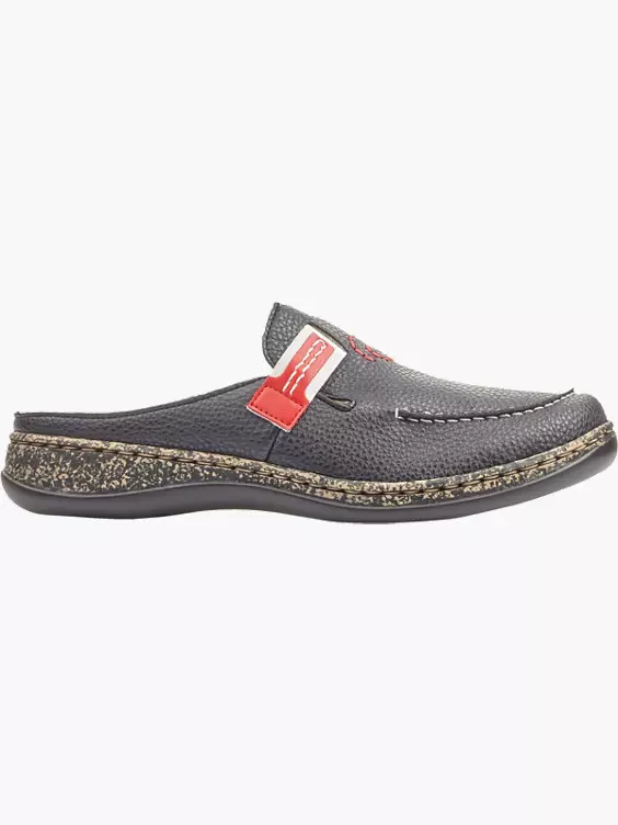 Rieker Damen Clogs in blau