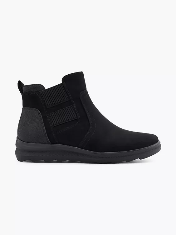 Easy Street Komfort Boots in schwarz