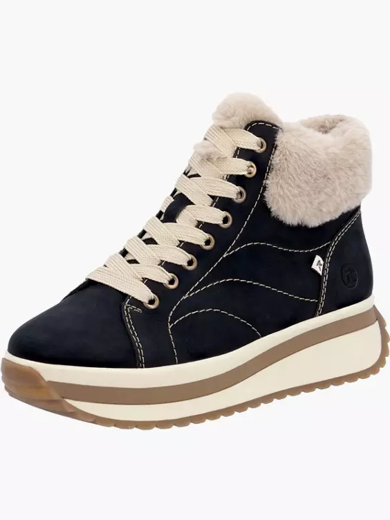 Damen Sneaker High in schwarz