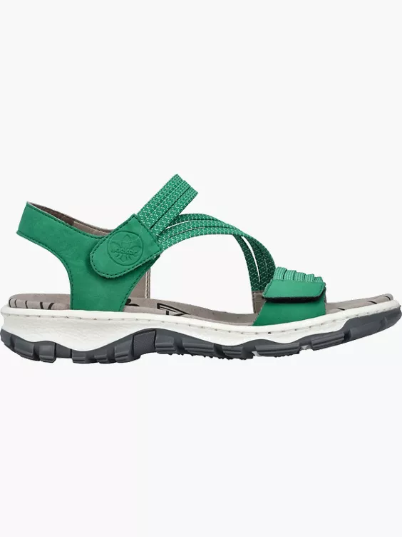 Rieker Damen Trekkingsandalen in grün