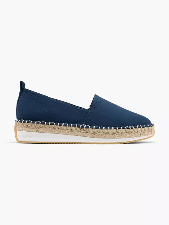ESPRIT Espadrille in blau