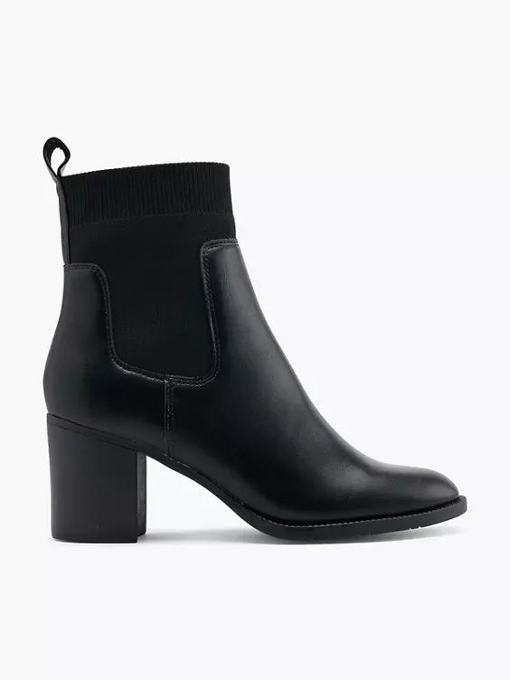 Graceland Chelsea Stiefelette in schwarz
