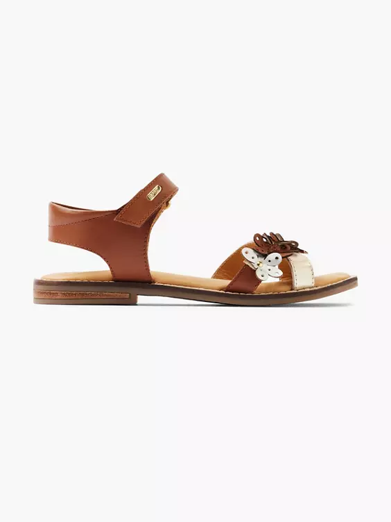 ESPRIT Leder Sandale in braun