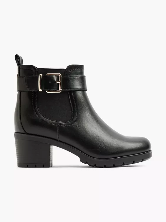 Graceland Chelsea Stiefelette in schwarz