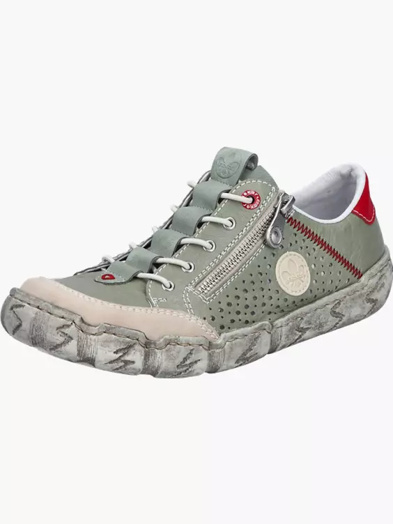 Rieker Damen Slipper in grün