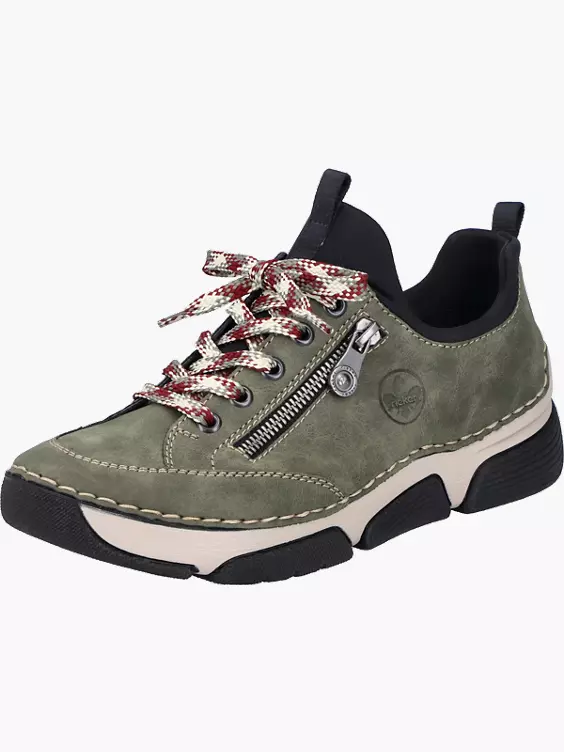 Rieker Damen Slipper in grün