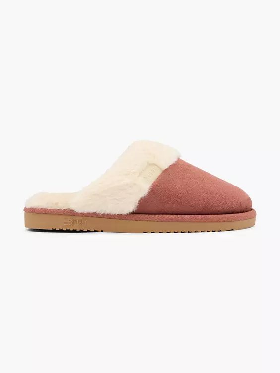 ESPRIT Pantoffel in rosa