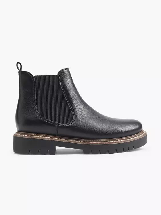 Graceland Chelsea Boots in schwarz