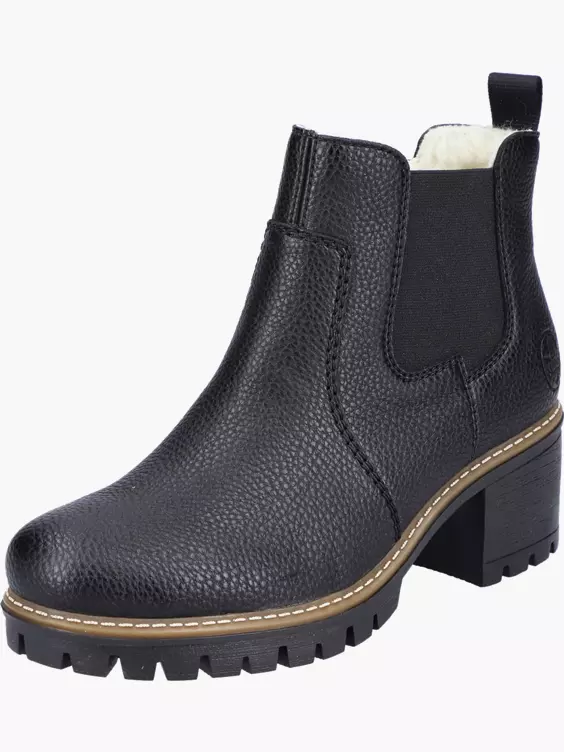 Rieker Damen Chelsea Boots in schwarz