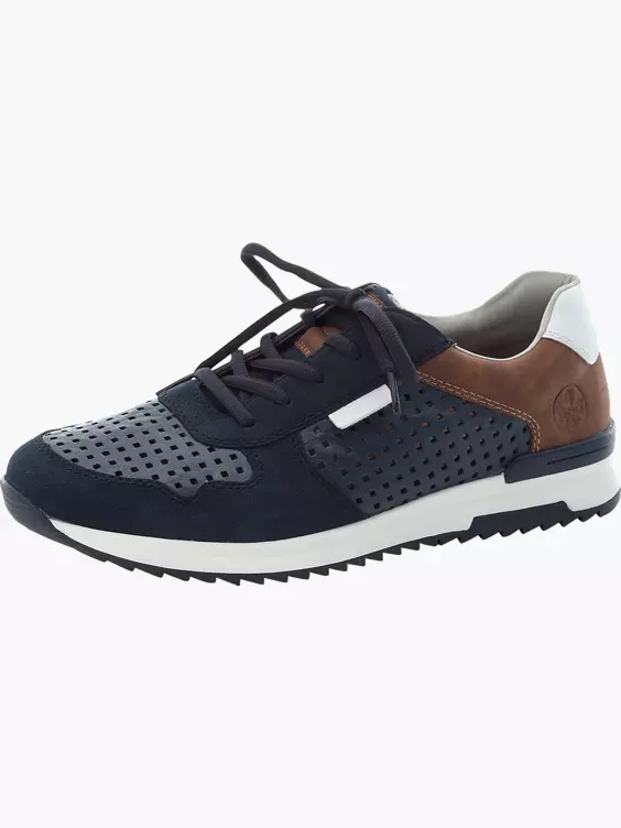 Rieker Herren Sneaker Low in blau
