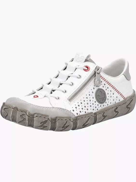 Rieker Damen Slipper in weiß