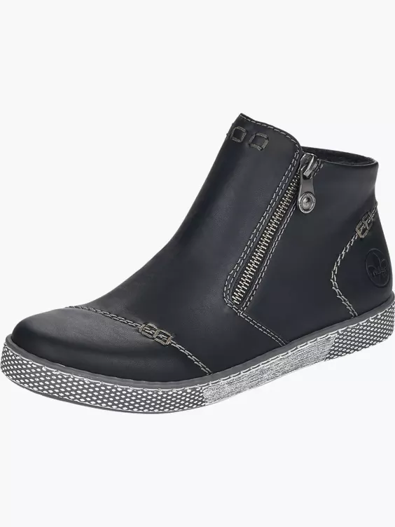 Rieker Damen Kurzstiefel in schwarz