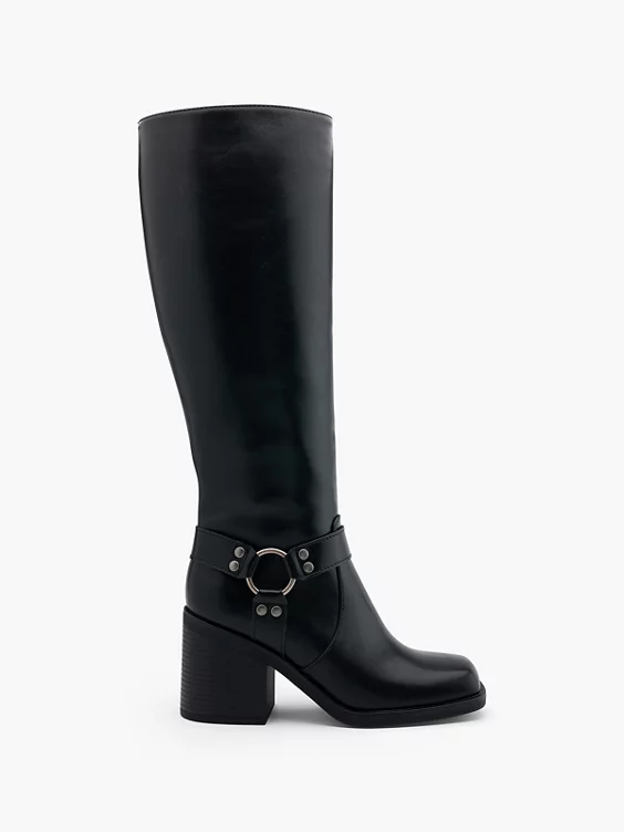Catwalk Stiefel in schwarz