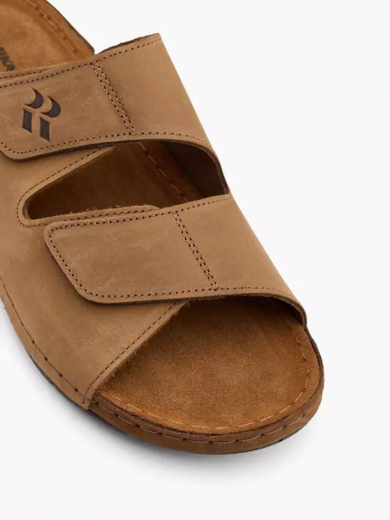 Romika Leder Pantolette in braun