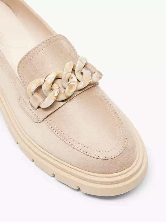 Graceland Chunky Loafer in taupe