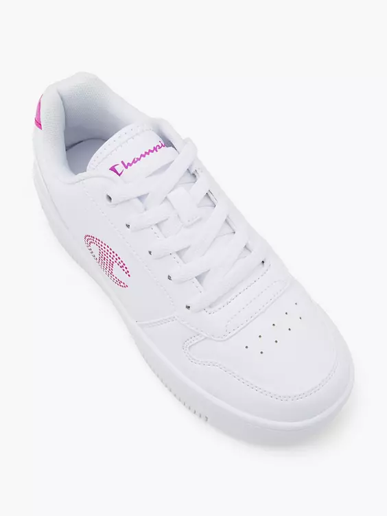 Champion Sneaker RD18 PLATFORM GLITTER G GS in weiß