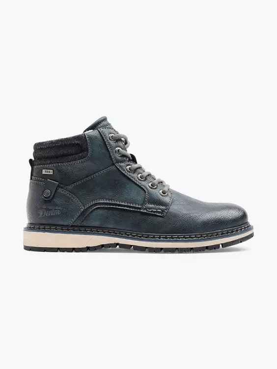 TOM TAILOR Schnürboots in navyblau