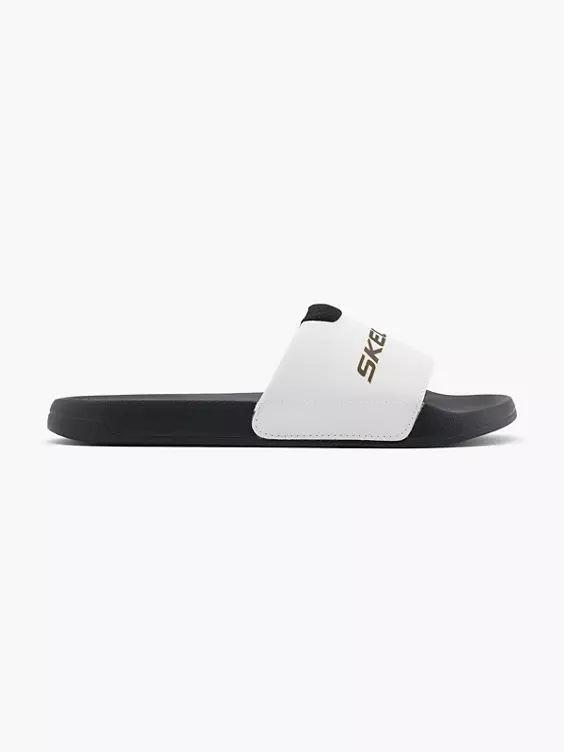 Skechers Slides in weiß