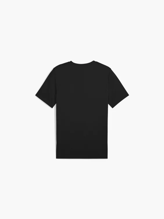 PUMA T-Shirt in schwarz