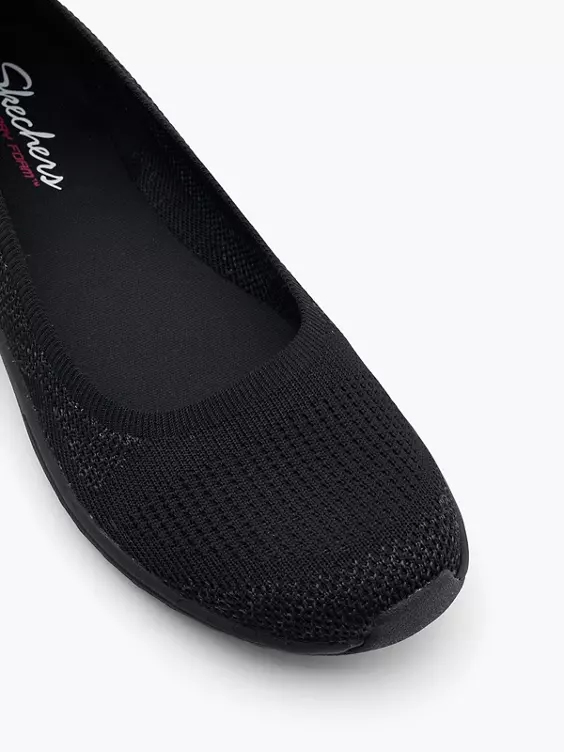 Skechers Slipper Sleek Streak in schwarz