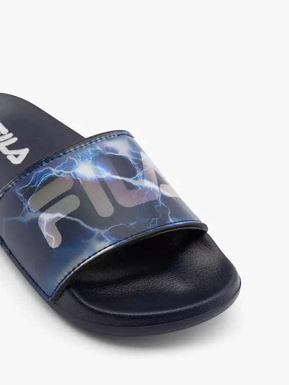 FILA Slides in schwarz