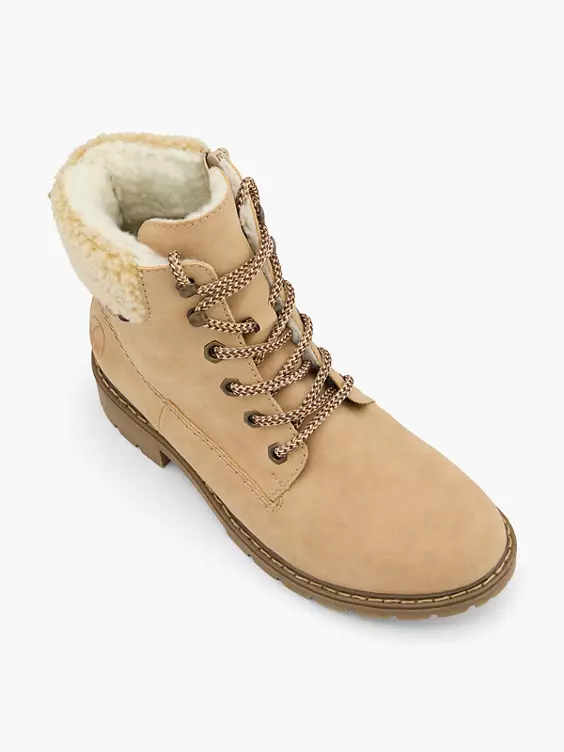 Rieker Schnürboots in beige