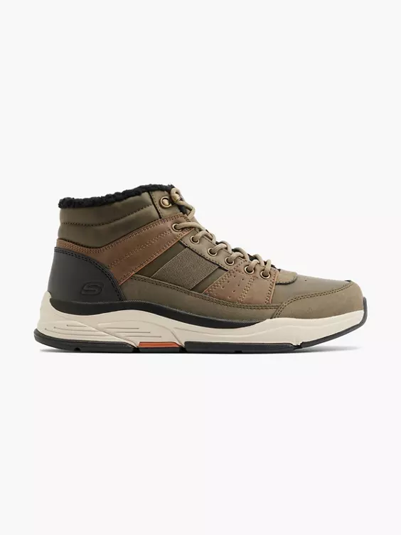 Skechers Hoher Leder Sneaker BENAGO- VOREN in olive