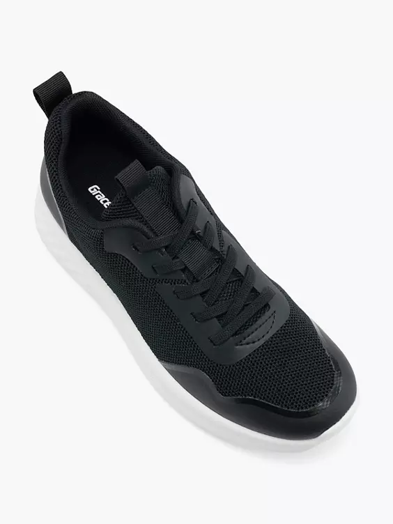 Graceland Slip On Sneaker in schwarz