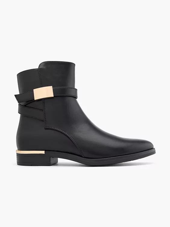 Graceland Stiefelette in schwarz
